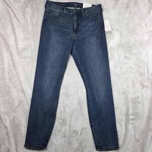 NYDJ Jeans Womens 12 Seamless High Rise Ami Skinny Le Silhouette Precious Denim